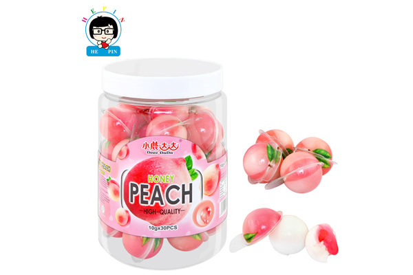 peach gummy