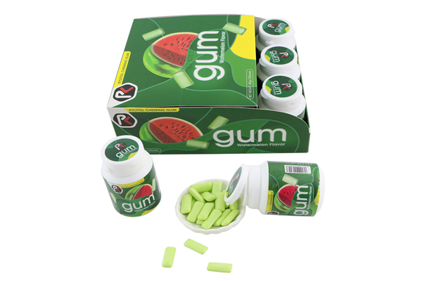 watermelon chewing gum